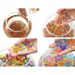 Alternative view of Geelpallid 50 000tk - värvilised hüdrogeel veepärlid