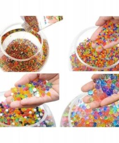 Alternative view of Geelpallid 50 000tk - värvilised hüdrogeel veepärlid