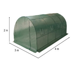 Kasvuhoone 4 x 3m Soodukas.Com