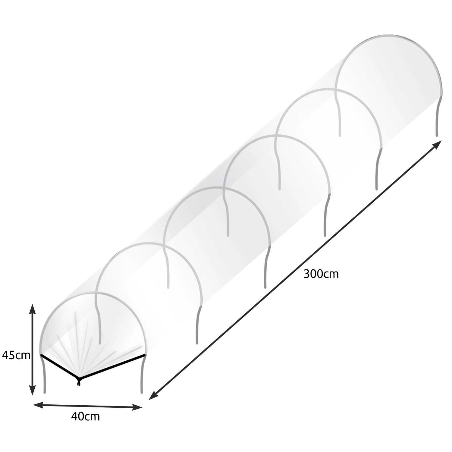 Kiletunnel taimedele 3m - Image 6