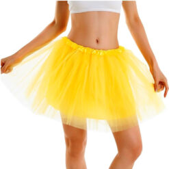 Kollane tutu seelik, tüllseelik 42cm