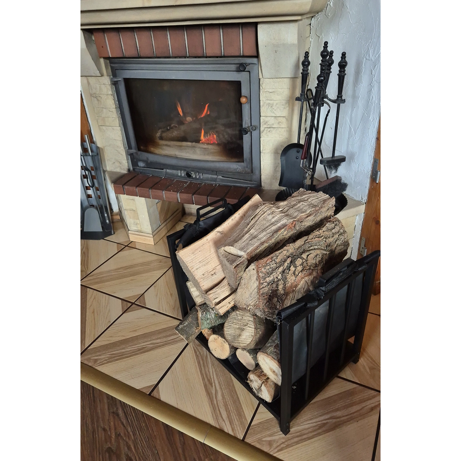 2in1 küttepuude hoidik – Soodukas.Com 2in1 küttepuude hoidik - Image 4