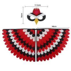 Linnu kostüüm - linnu tiivad ja mask Soodukas.Com