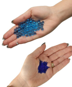 Alternative view of Geelpallid 50 000tk - sinised hüdrogeel veepärlid