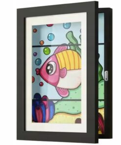 Avatav pildiraam laste joonistustele (150 lehte)