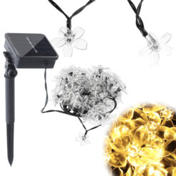 Alternative view of Päikesepatareiga dekoratiivtuled õue 7m/50led