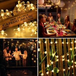 Päikesepatareiga dekoratiivtuled õue 7m/50led Soodukas.Com