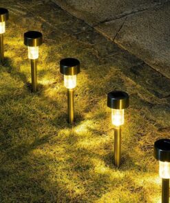 10tk Päikesepatareiga aiavalgustid