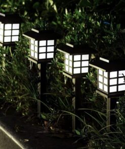 6tk Päikesepatareiga aiavalgustid