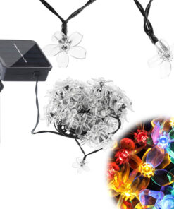 Alternative view of Päikesepatareiga dekoratiivtuled õue 7m/50led