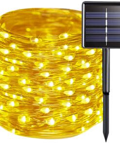 Päikesepatareiga valguskett õue 15m/150led