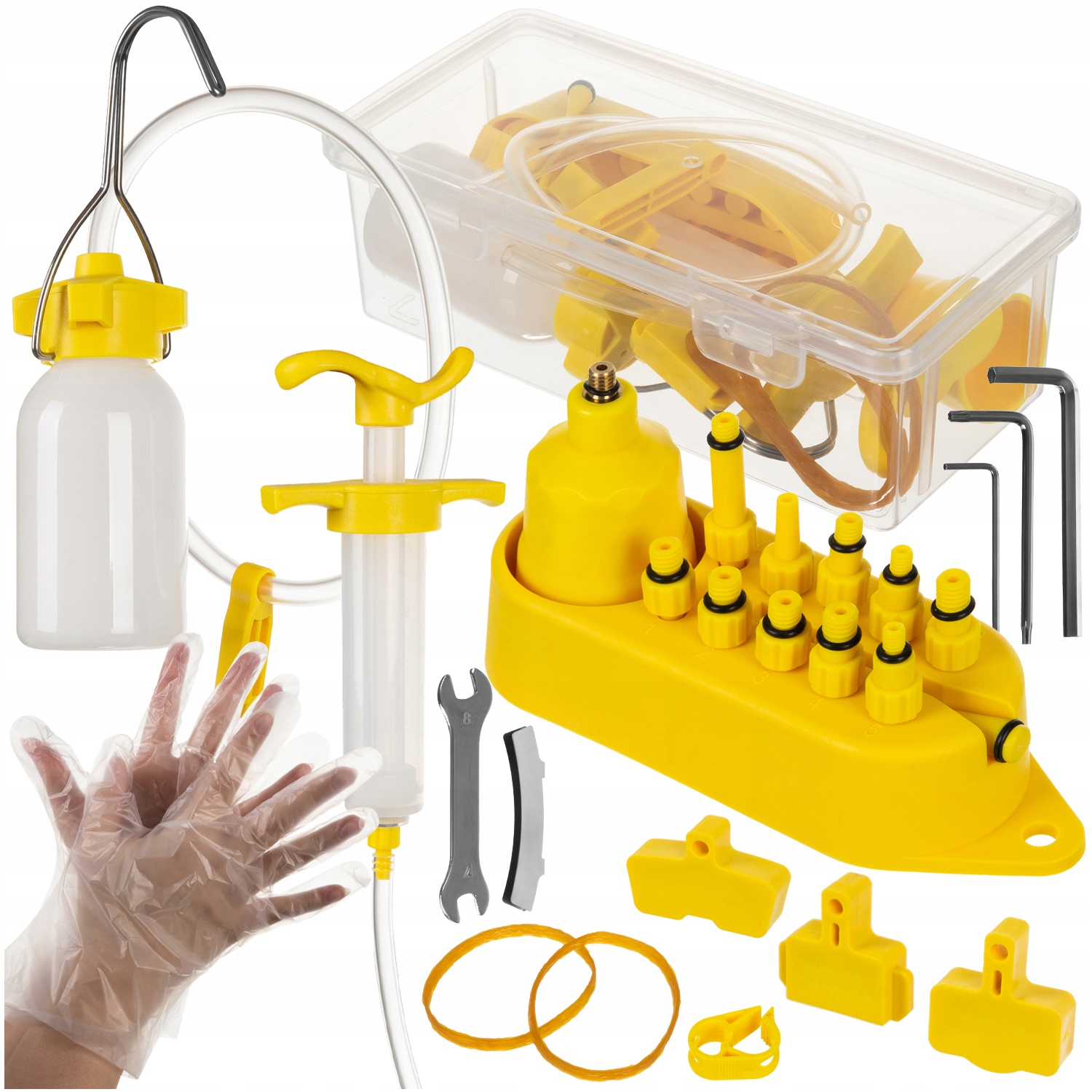 Jalgratta pidurite õhutamise komplekt