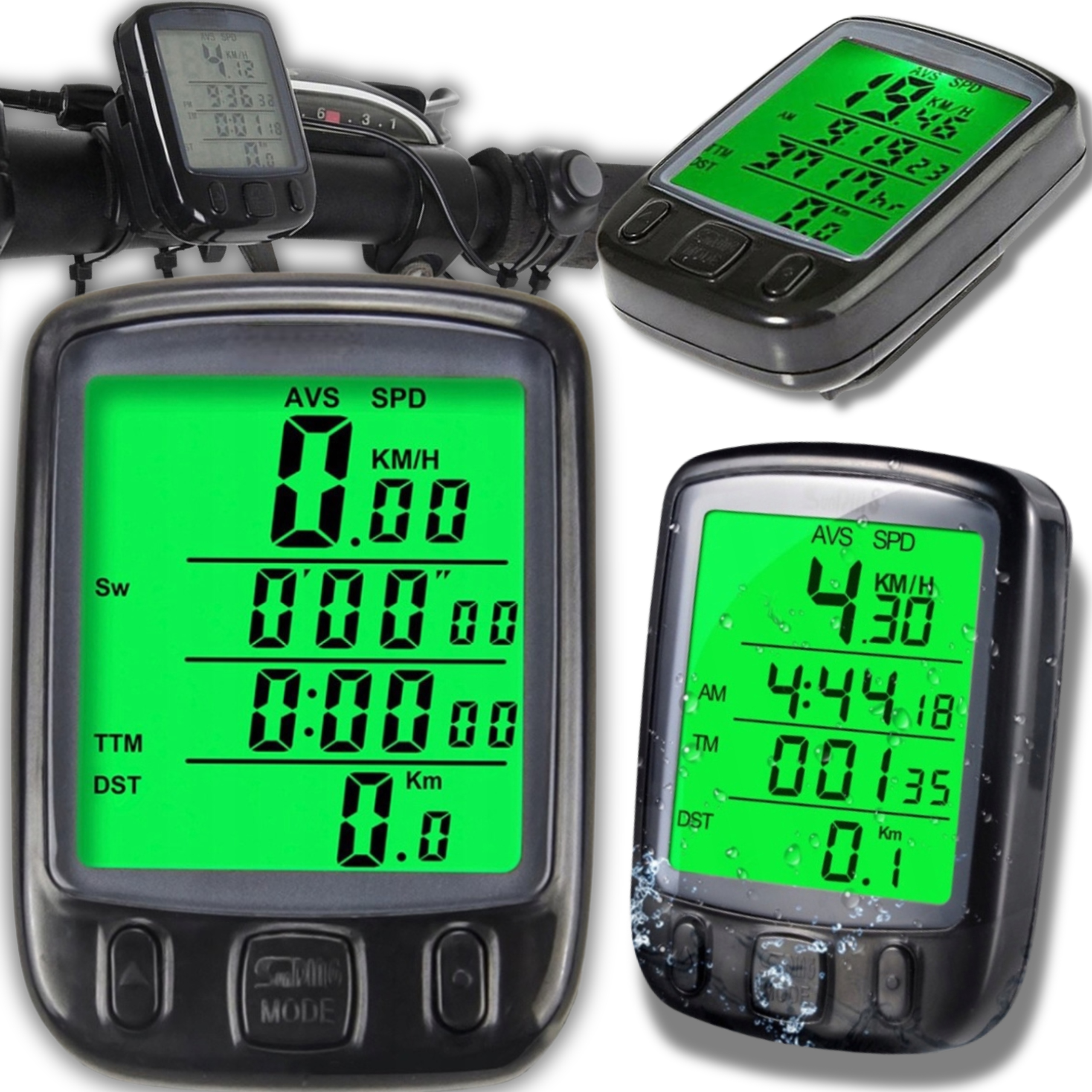 25in1 jalgratta spidomeeter