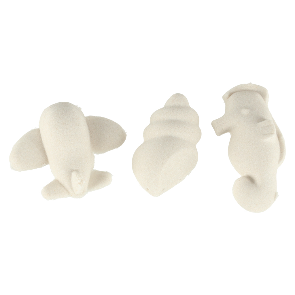 Kineetiline liiv 1kg - valge - Image 4