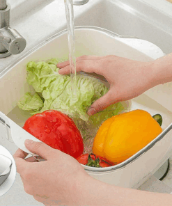 Kauss koos kurnsoelaga puuviljade pesemiseks 11