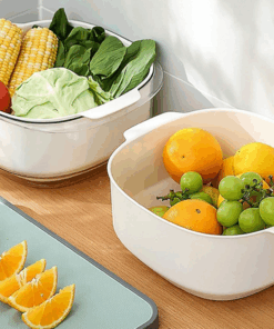 Kauss koos kurnsoelaga puuviljade pesemiseks 9