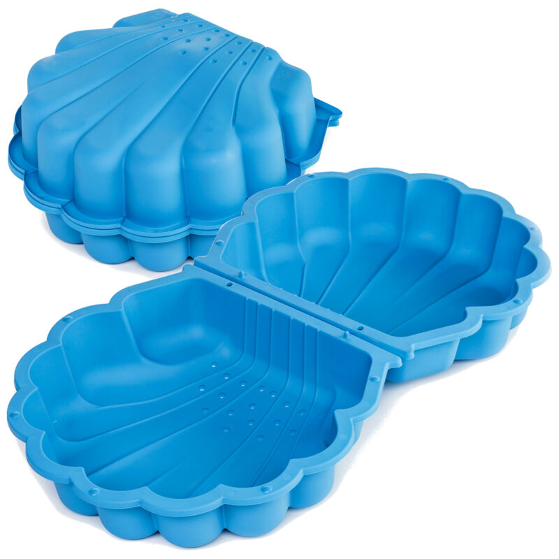 Plastikust 2-osaline liivakast-bassein
