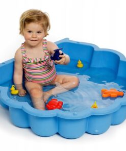 Plastikust liivakast bassein 4