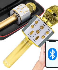 Sisseehitatud kõlari ja salvestusfunktsiooniga Bluetooth mikrofon