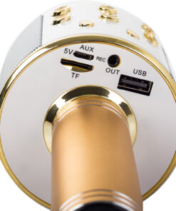 Sisseehitatud kolari ja salvestusfunktsiooniga Bluetooth mikrofon 4