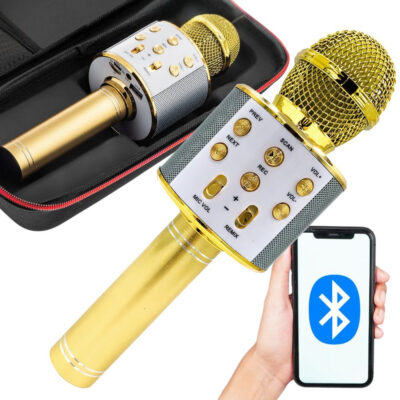 Sisseehitatud kõlari ja salvestusfunktsiooniga Bluetooth mikrofon