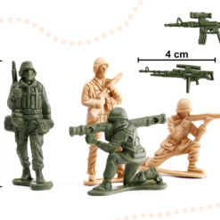 Sõdurifiguuride ja sõjaväebaasi komplekt - 114 osa – Soodukas.Com Sõdurifiguuride ja sõjaväebaasi komplekt - 114 osa Soodukas.Com