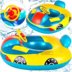 Väikelaste ujumisrõngas rooliga