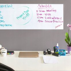 Isekleepuv valge tahvel + tahvlimarker Soodukas.Com