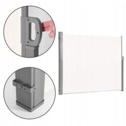 Lahtitõmmatav terrassi sein - külgmarkiis 180 x 400cm – Soodukas.Com Lahtitõmmatav terrassi sein - külgmarkiis 180 x 400cm Soodukas.Com