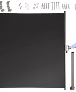 Lahtitõmmatav terrassi sein - külgmarkiis 160 x 300cm