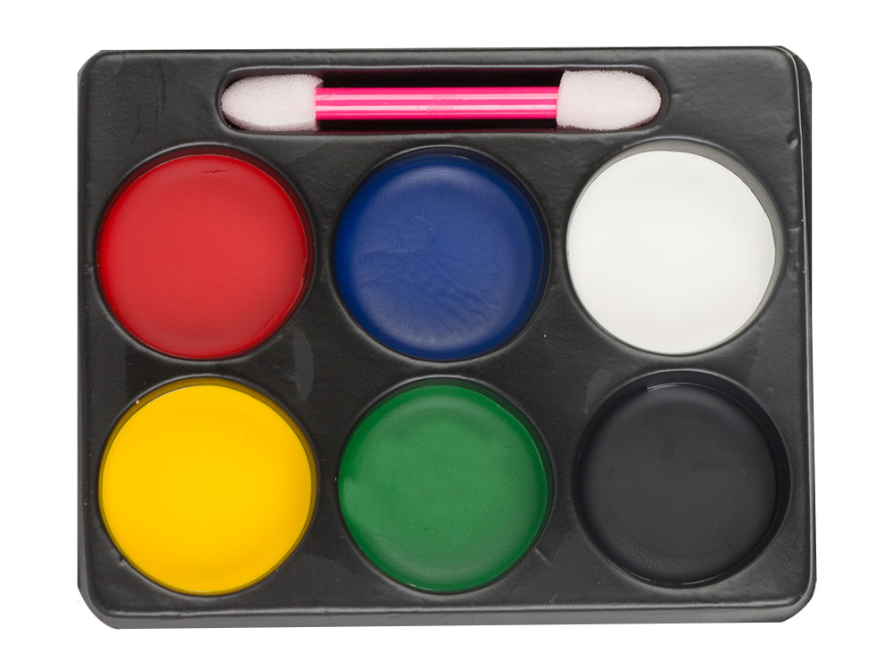 Kuradi maskeeringu komplekt - sarved, näovärvid, kunstveri jm - Image 5