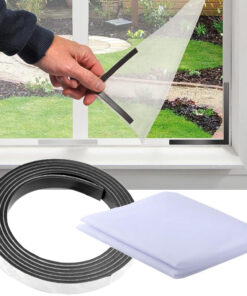 Magnetitega putukavõrk aknale - sääsevõrk 150 x180cm