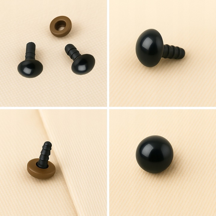 Silmade ja ninade komplekt mänguloomade meisterdamiseks (560 osa) - Image 11