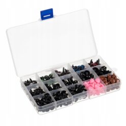 Silmade ja ninade komplekt mänguloomade meisterdamiseks (560 osa) Soodukas.Com