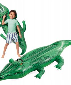 Krokodilli kujuga ujumismadrats - veemänguasi 168cm