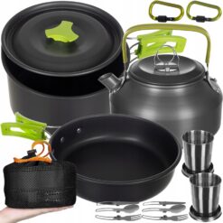 Matkanõude komplekt - 18 osa – Soodukas.Com Matkanõude komplekt - 18 osa Soodukas.Com