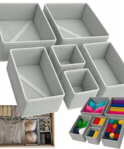 Tekstiist organiseerimiskarpide komplekt 6tk