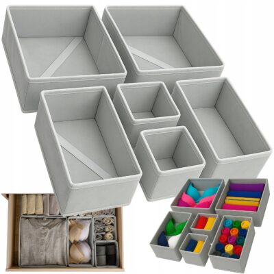 Tekstiist organiseerimiskarpide komplekt 6tk