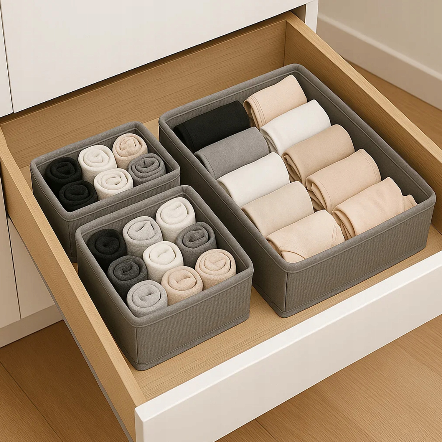 Tekstiist organiseerimiskarpide komplekt 6tk - Image 9