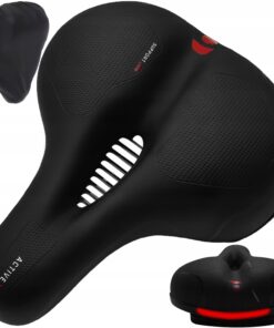 Pehmendusega jalgrattasadul + veekindel kate