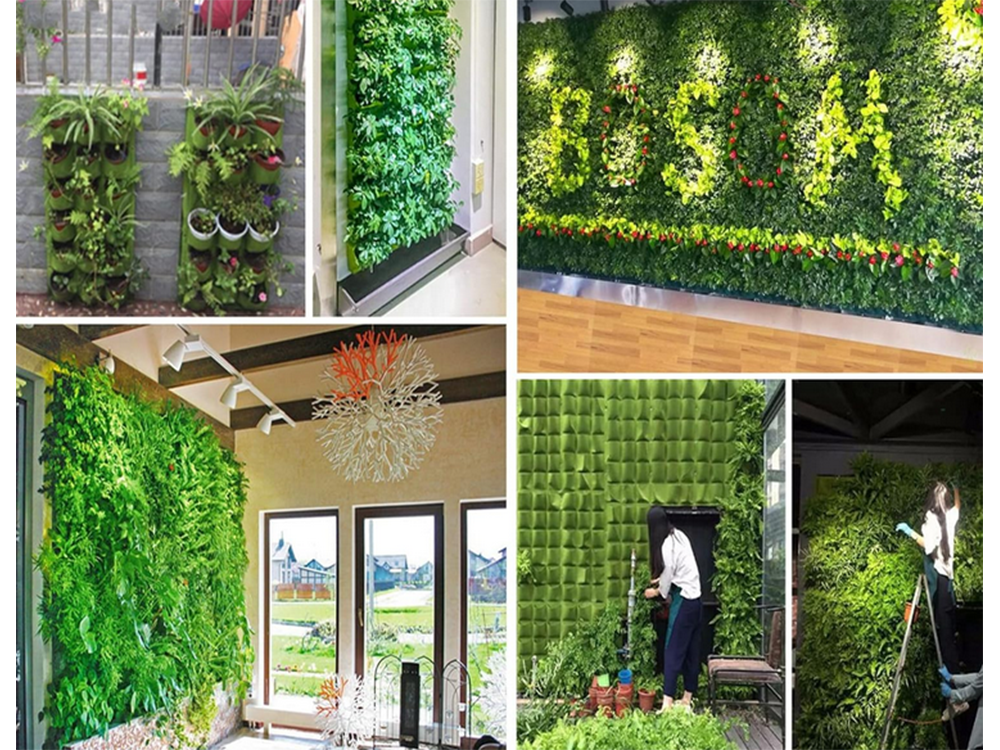 Vertikaalne 7 taskuga istutuskott seinale - Image 8