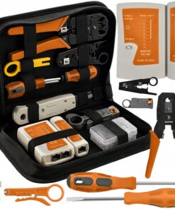 Võrgutööriistade komplekt - kaablitester, krimpimistangid jpm