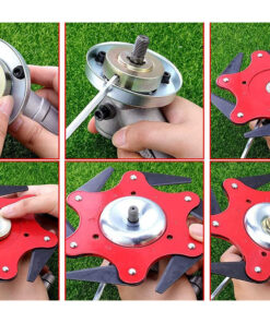 Kinnituskomplekt trimmerite ja vosaloikurite otsikute jaoks 7