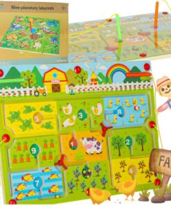 Magnet-labürint - numbrimäng