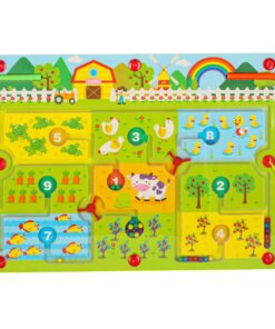 Alternative view of Magnet-labürint - numbrimäng