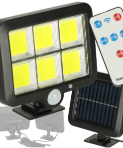 Päikesepatarei ja liikumisanduriga prožektor