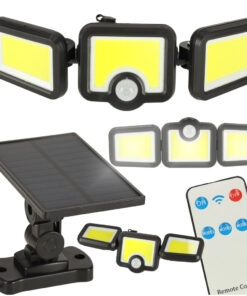 Päikesepatarei ja liikumisanduriga prožektor