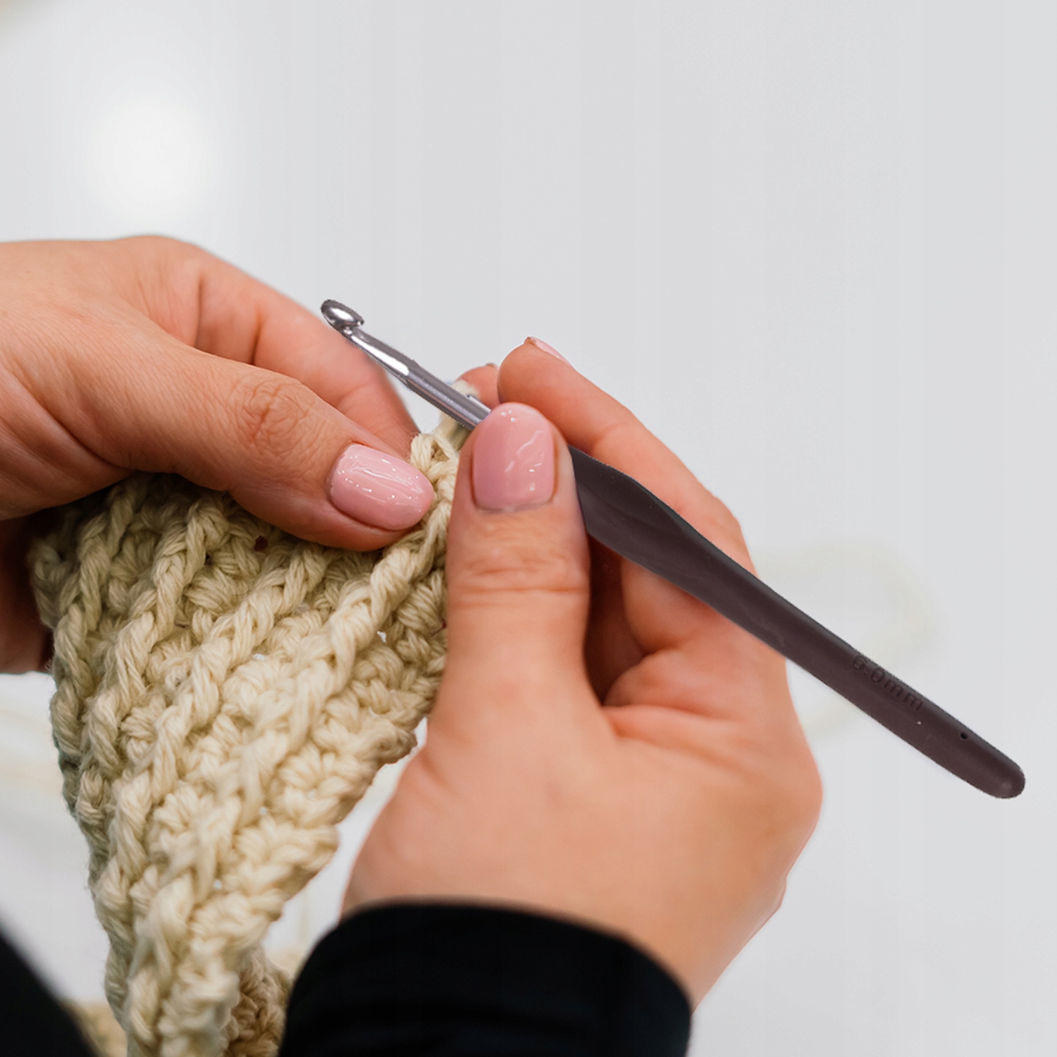 Heegelnõelade ja tarvikute komplekt (73 osa) + 40 tokki lõnga - Image 9