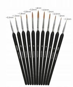 Alternative view of Pintslite komplekt - maalimispintslid 11tk + hoidik