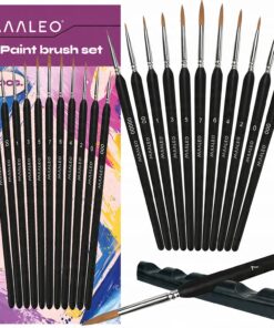 Pintslite komplekt - maalimispintslid 11tk + hoidik